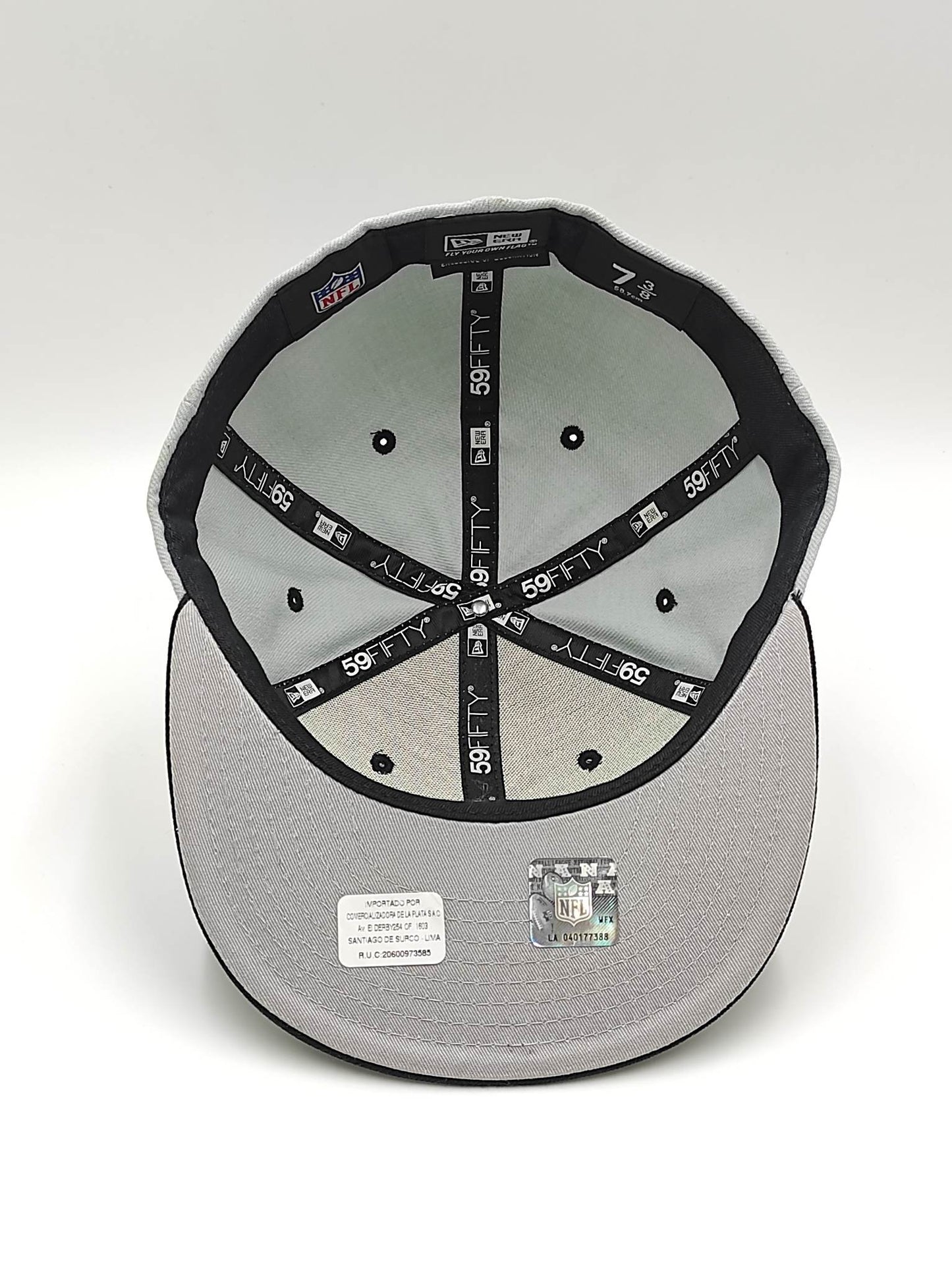 New Era Raiders NFL 2 tonos 59fifty