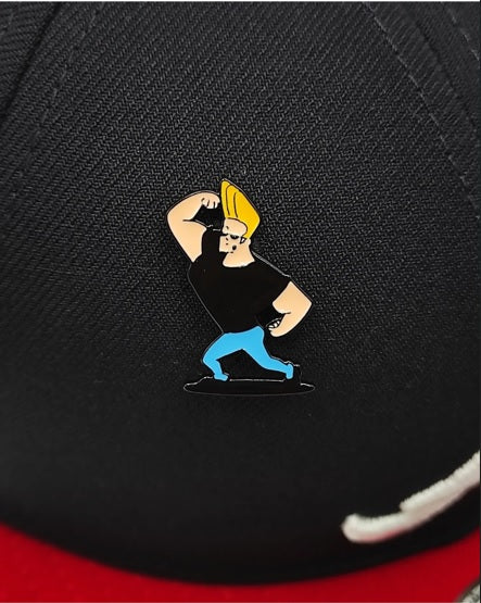 Pin metálico jhonny bravo