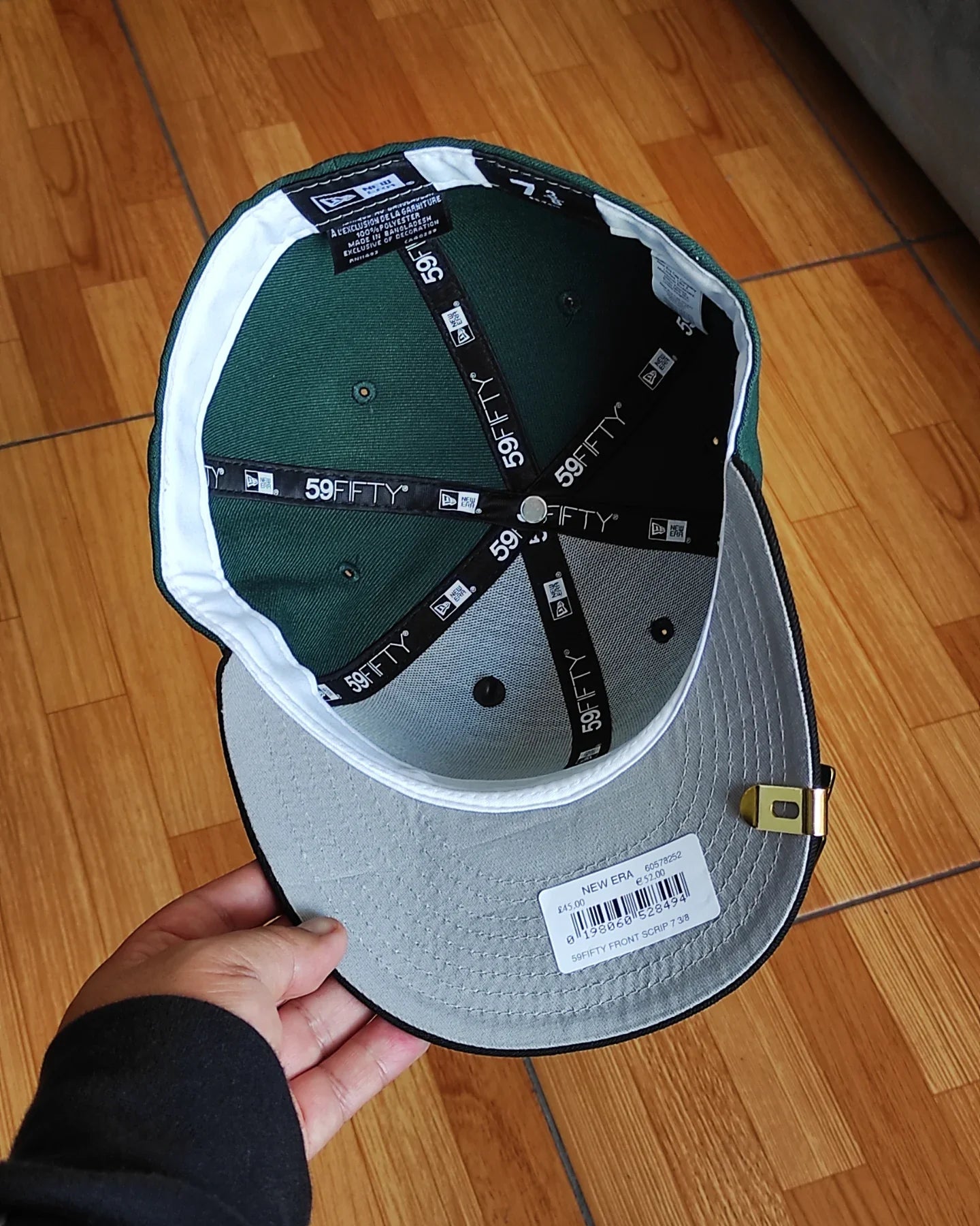 New Era Front script 59fifty fitted
