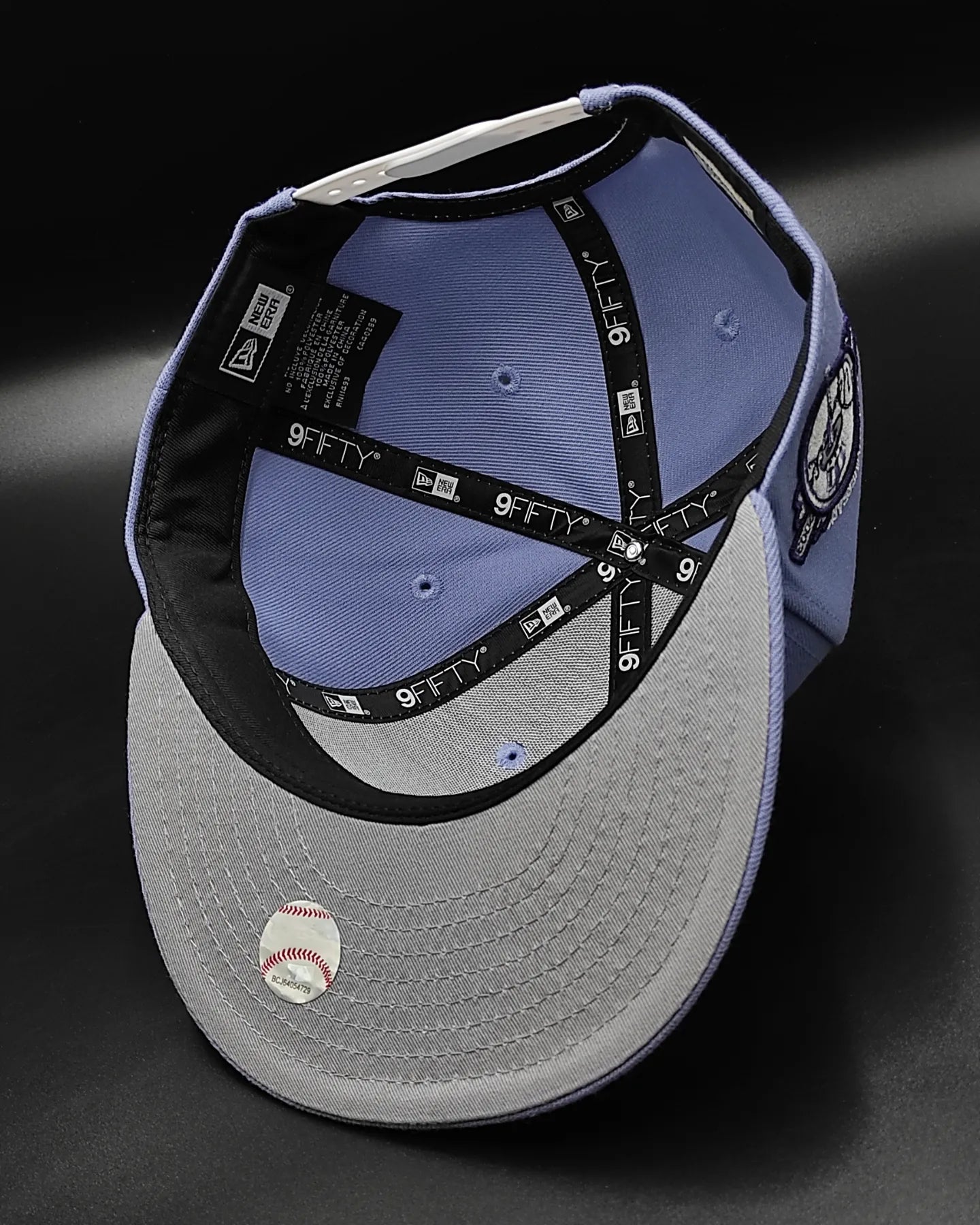 New Era New York Yankees 100th aniversario lavanda 9 FIFTY Snapback