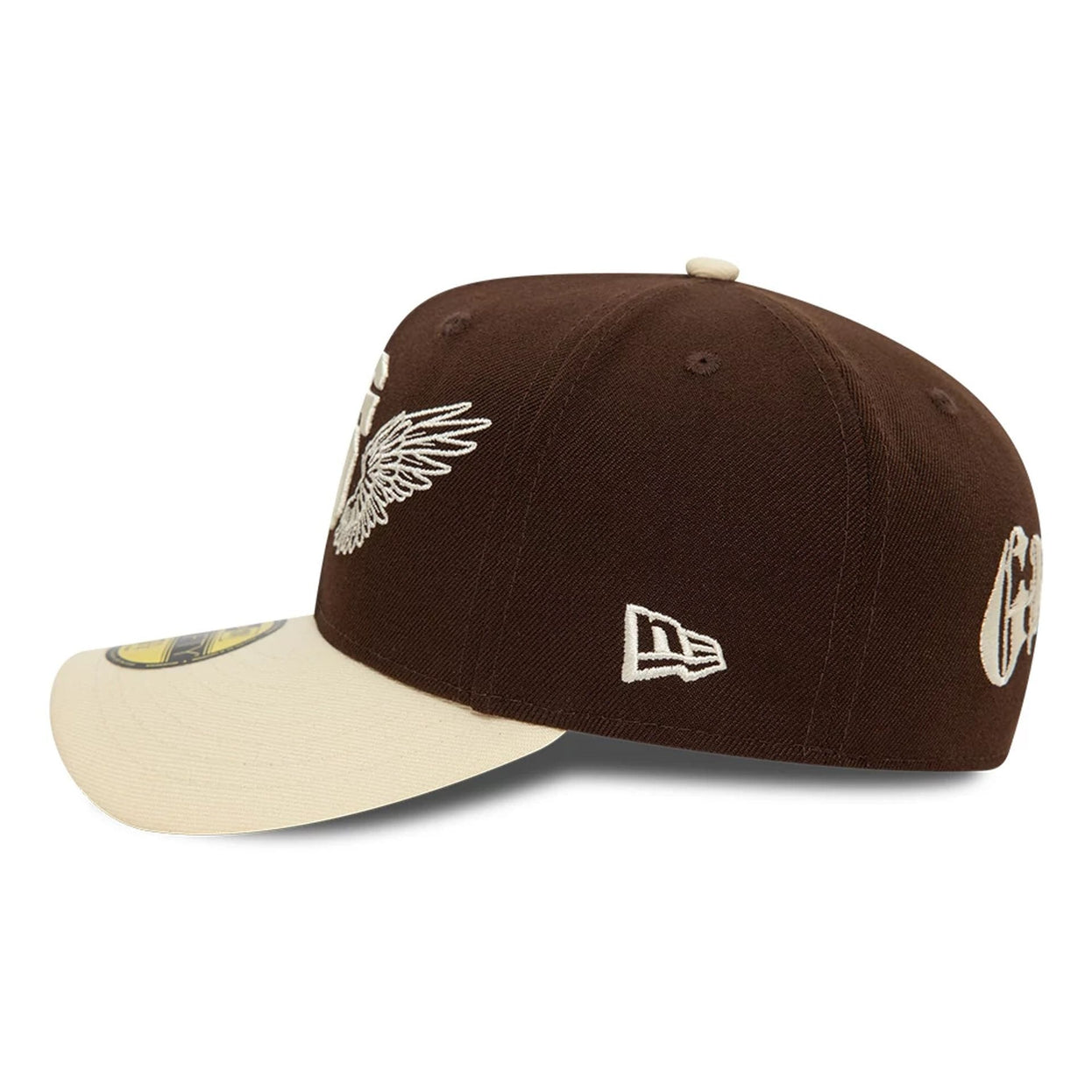 Gorra San Francisco Giants MLB Team Wings 59FIFTY Fitted Marrón Oscuro
