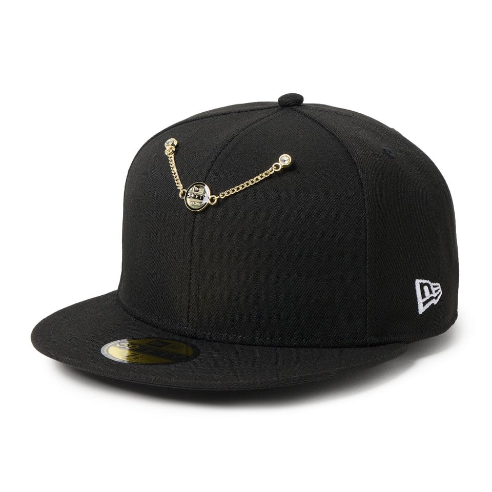 Cadena para accesorios de gorra 59FIFTY color Oro/Negro