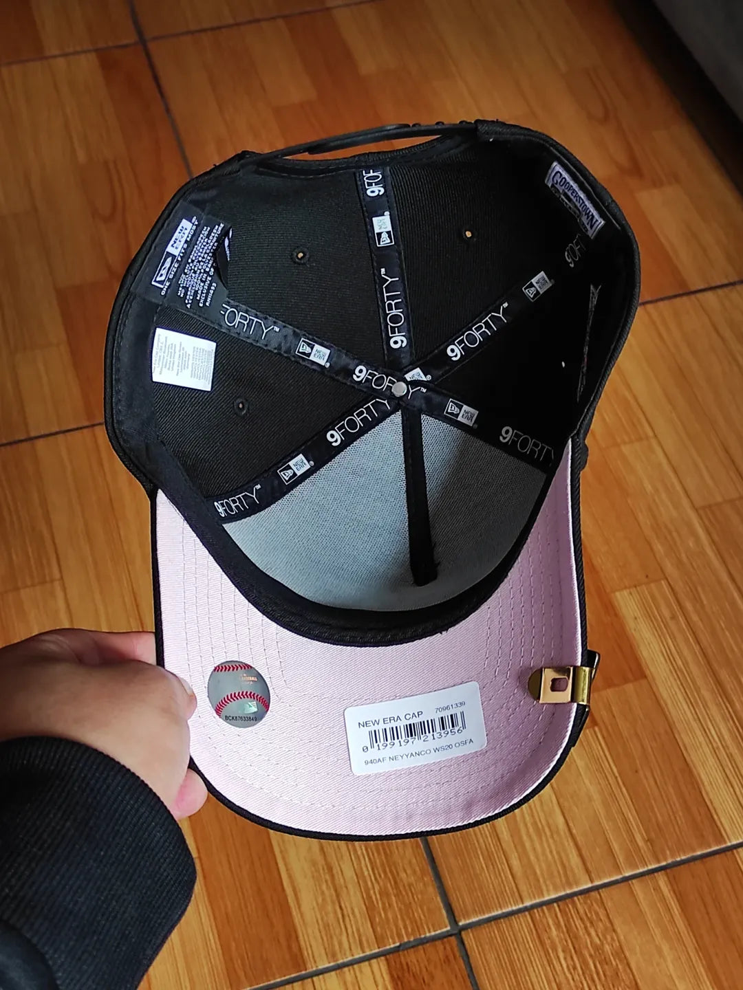 New Era New York Yankees world series sakura🌸 BLACK 9forty a frame