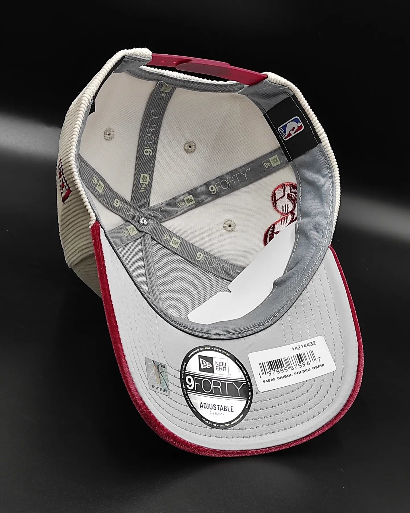 Newera Chicago Bulls Corduroy velvet 9 forty aframe Snapback