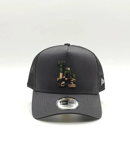 GORRA NEW ERA LOS ANGELES DODGERS LOGO CAMO TRUCKER