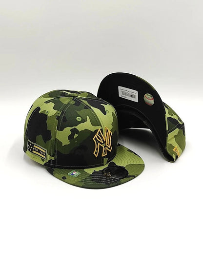 GORRA NEW ERA NY YANKEES 9FIFTY SNAPBACK CAMO FUERZAS ARMADAS