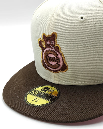 New Era chicago cubs all star game 1990 metallic platinum two tone edition 59fifty fitted hat