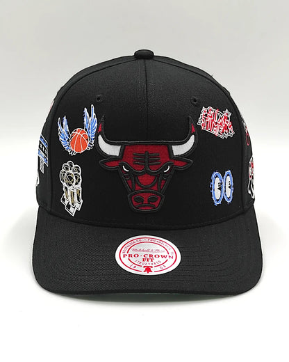 Mitchell And Ness Chicago Bulls 'Hand Drawn' Original Fit Snapback