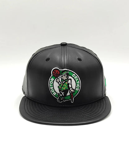GORRA NEW ERA BOSTON CELTICS 59FIFTY VER,CUERO