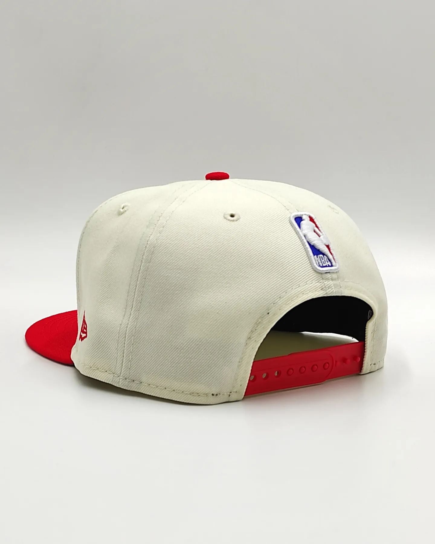 Toronto Raptors New Era 2022 NBA Draft 9FIFTY Gorra Ajustable Snapback – Crema/Rojo