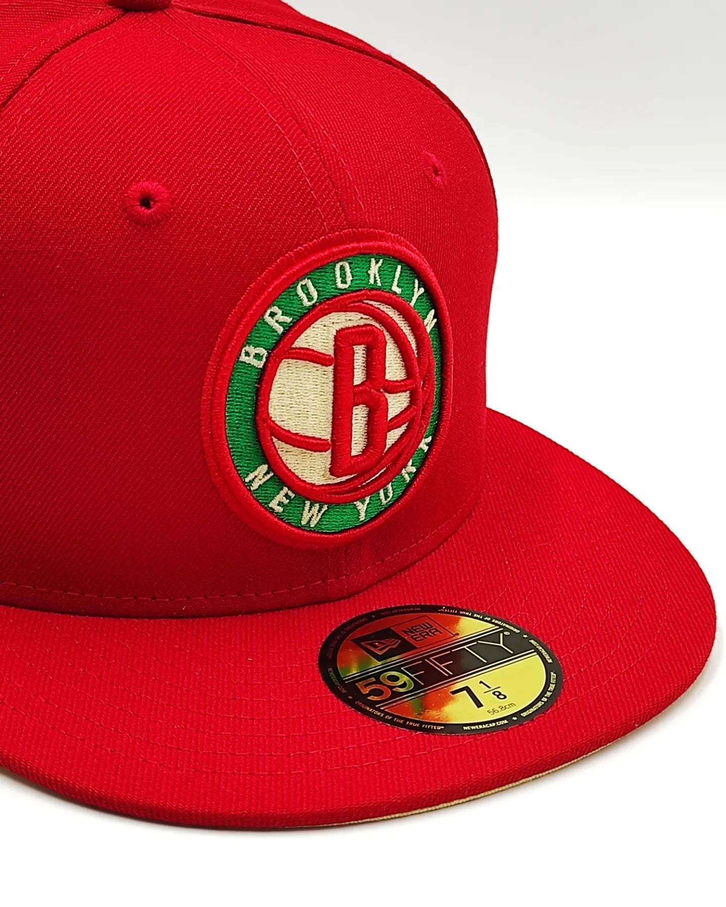 Gorra New Era 59fifty State Fruit Brooklyn Nets Eastern Conference - Roja