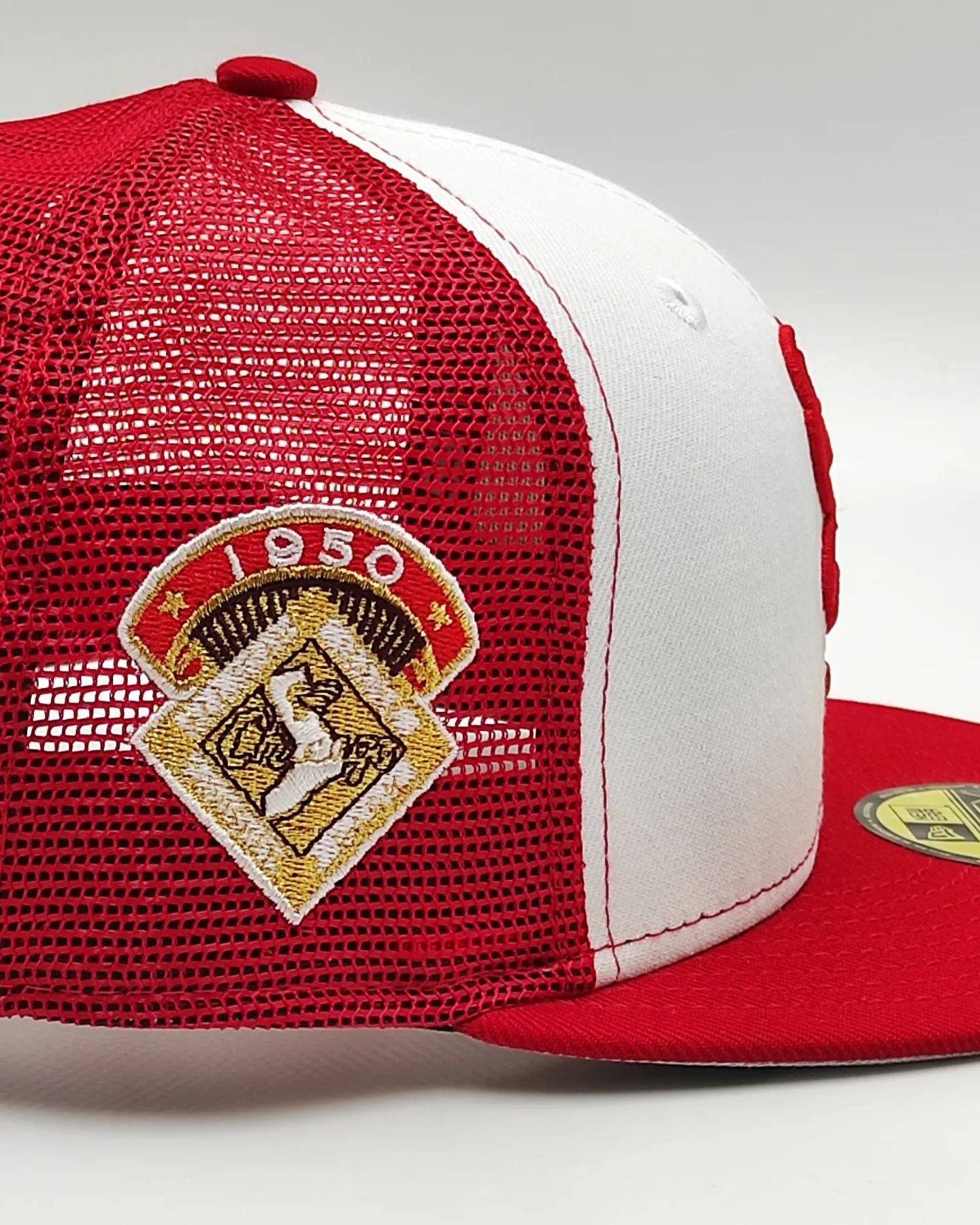 New Era 59Fifty Chicago White Sox 1950 All Star Game Patch Trucker Cap Rail - Blanco, Rojo