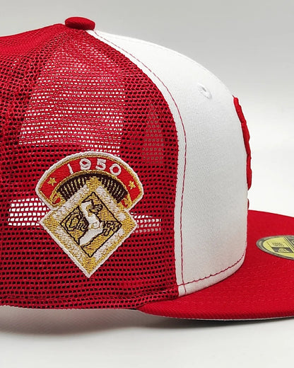 New Era 59Fifty Chicago White Sox 1950 All Star Game Patch Trucker Cap Rail - Blanco, Rojo