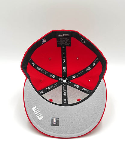 New Era Chicago Bulls 59fifty roja nba