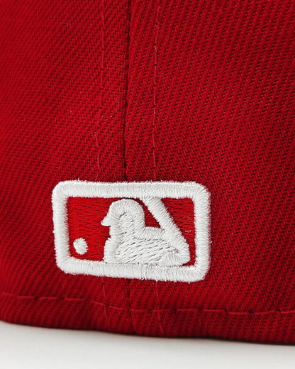 New Era 59fifty Bravos de Atlanta 150th Aniversario Side patch / Rojo blanco