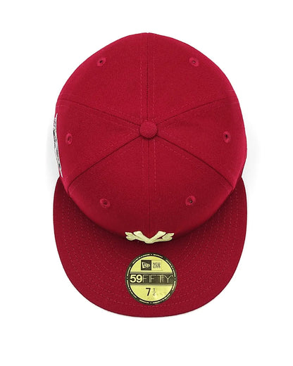 Exclusiva New Era 59fifty Beanpack New York Yankees  2000 World series parche / cardinal tan
