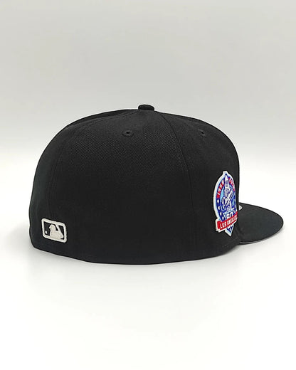 New Era 59FIFTY Los Angeles Dodgers 60th Aniversario parche / Negro - blanco