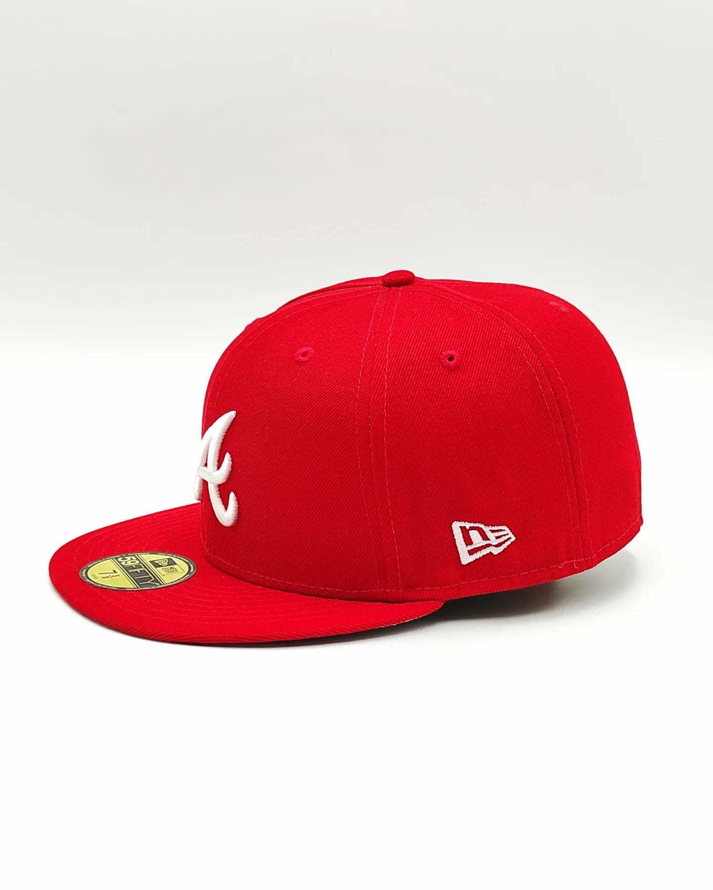 New Era 59fifty Bravos de Atlanta 150th Aniversario Side patch / Rojo blanco