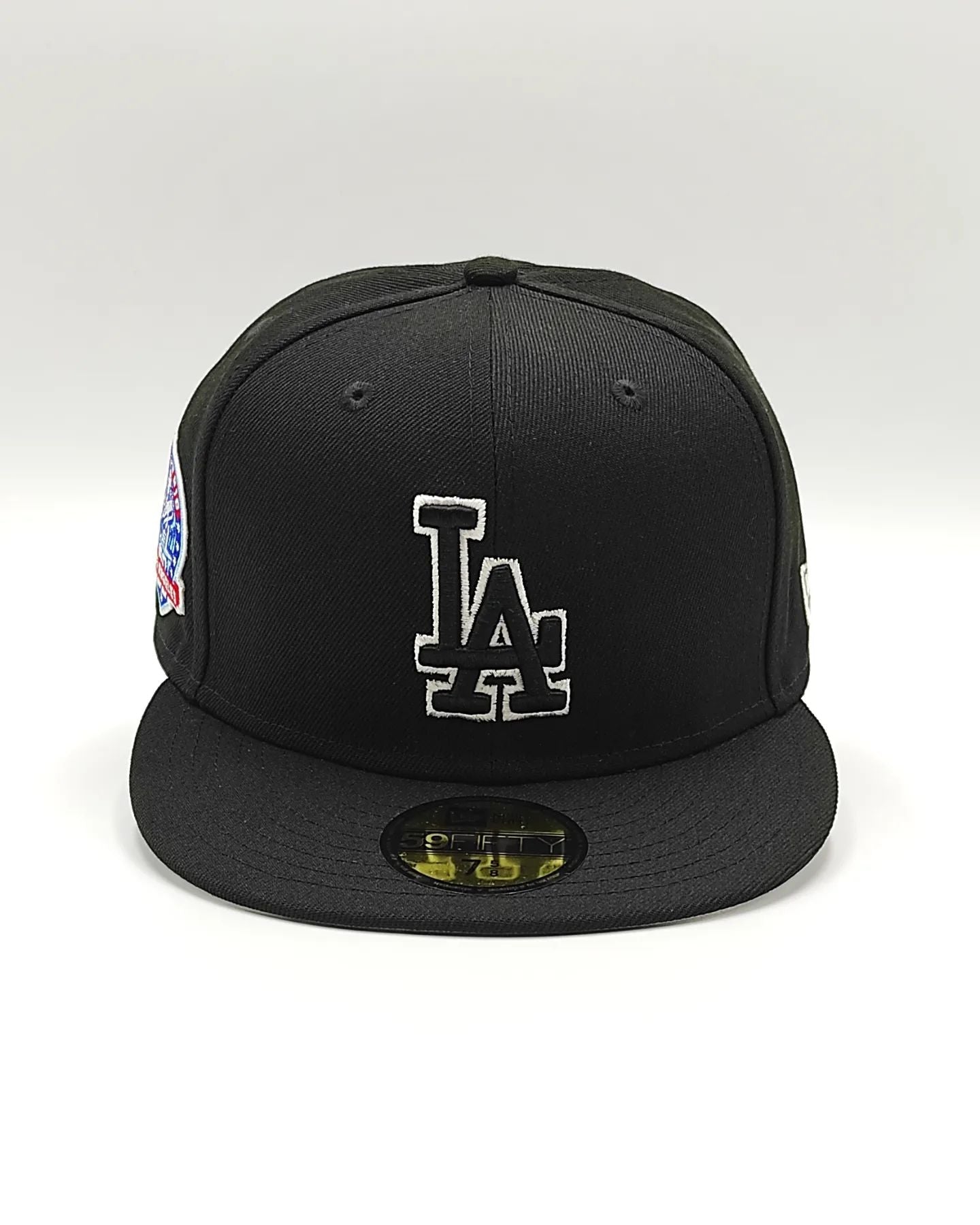 New Era 59FIFTY Los Angeles Dodgers 60th Aniversario parche / Negro - blanco