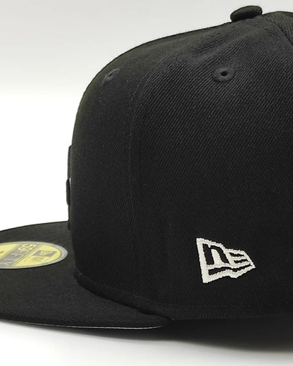 New Era 59FIFTY Los Angeles Dodgers 60th Aniversario parche / Negro - blanco