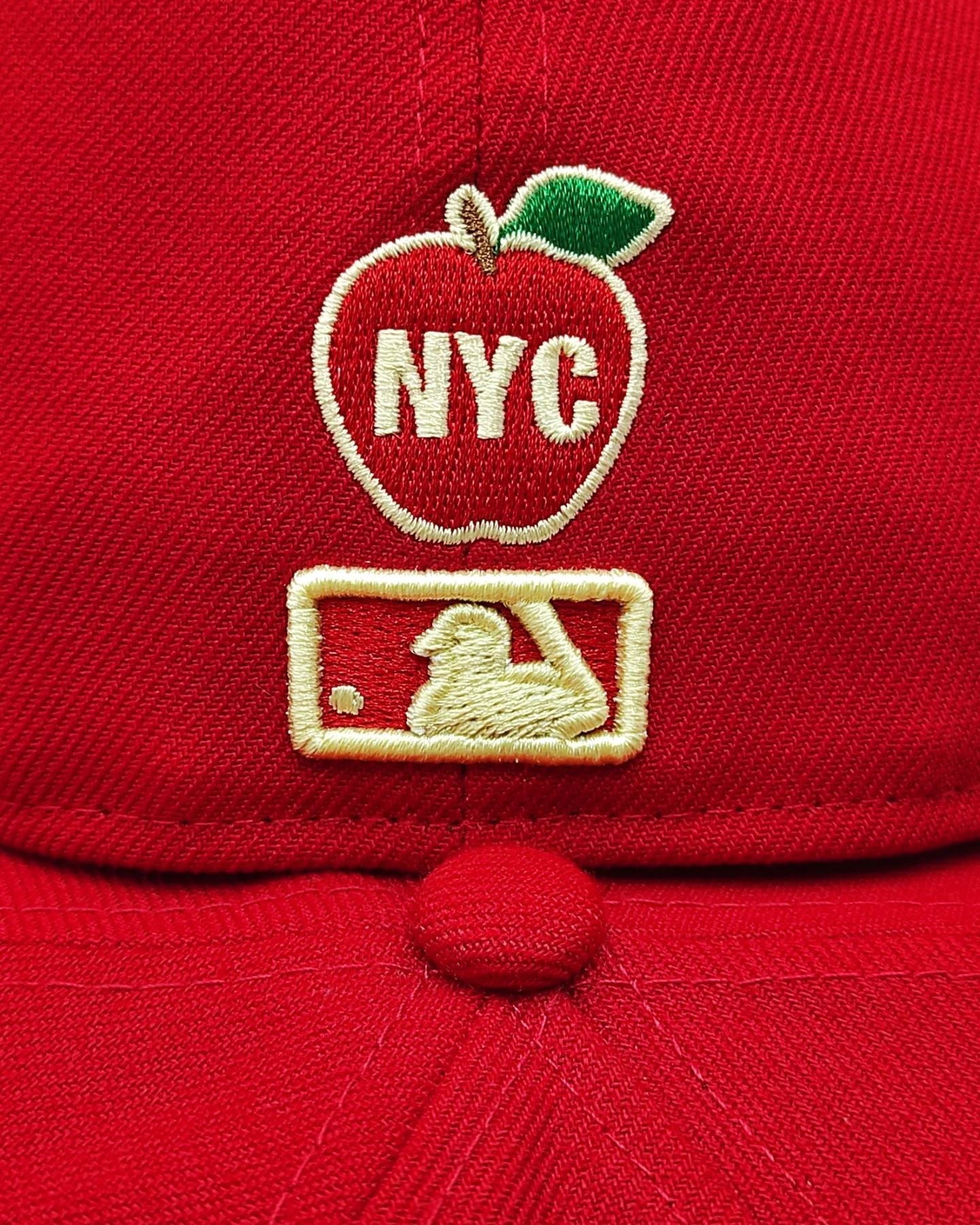 New Era 59fifty state fruit New York Yankees 1998 World series parche / roja