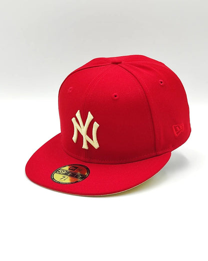 New Era 59fifty state fruit New York Yankees 1998 World series parche / roja