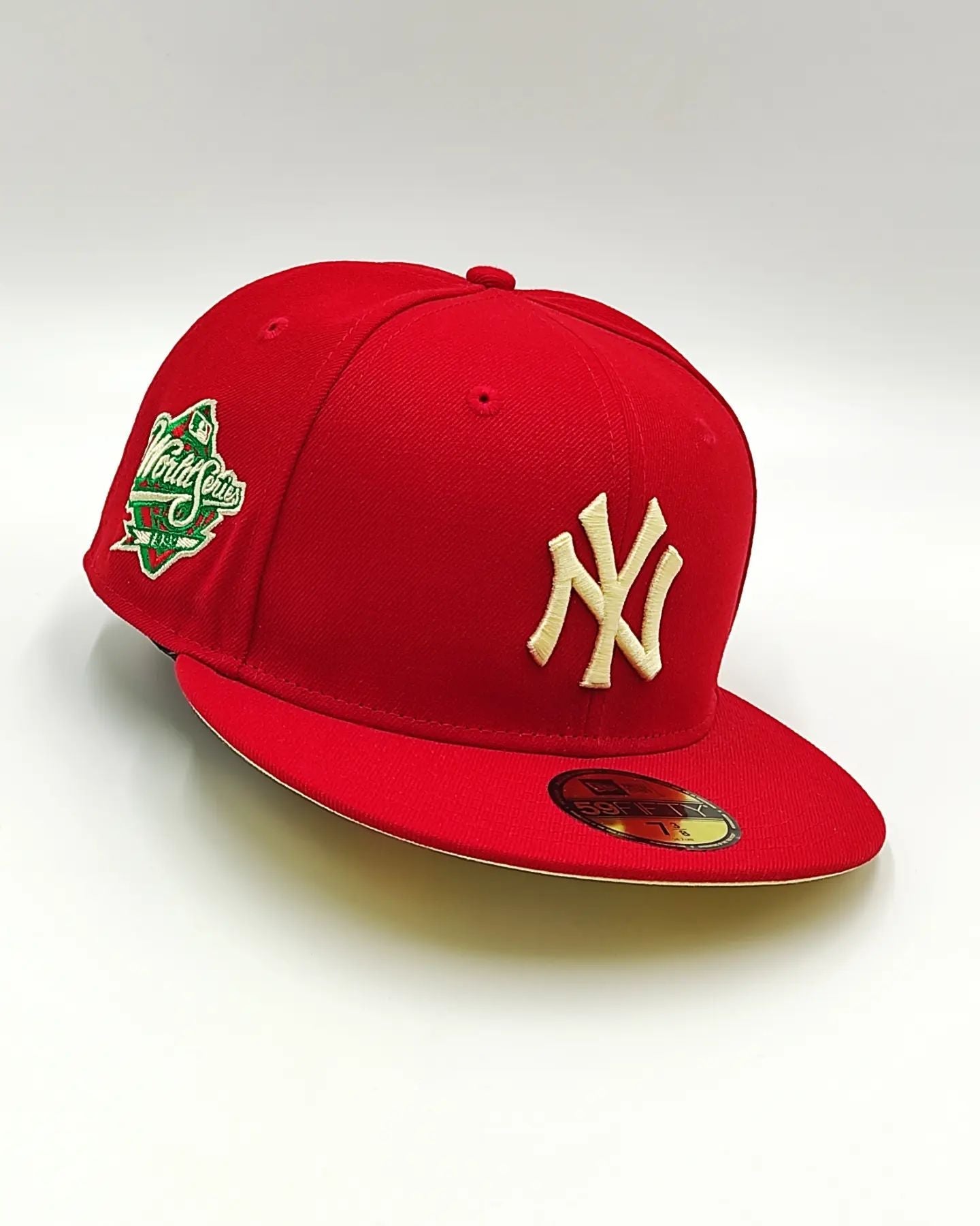 New Era 59fifty state fruit New York Yankees 1998 World series parche / roja