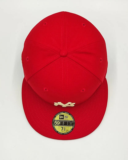 New Era 59fifty state fruit New York Yankees 1998 World series parche / roja