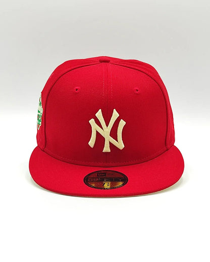 New Era 59fifty state fruit New York Yankees 1998 World series parche / roja