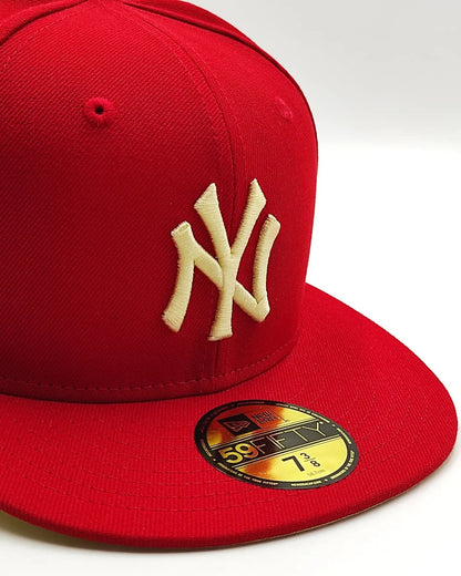New Era 59fifty state fruit New York Yankees 1998 World series parche / roja