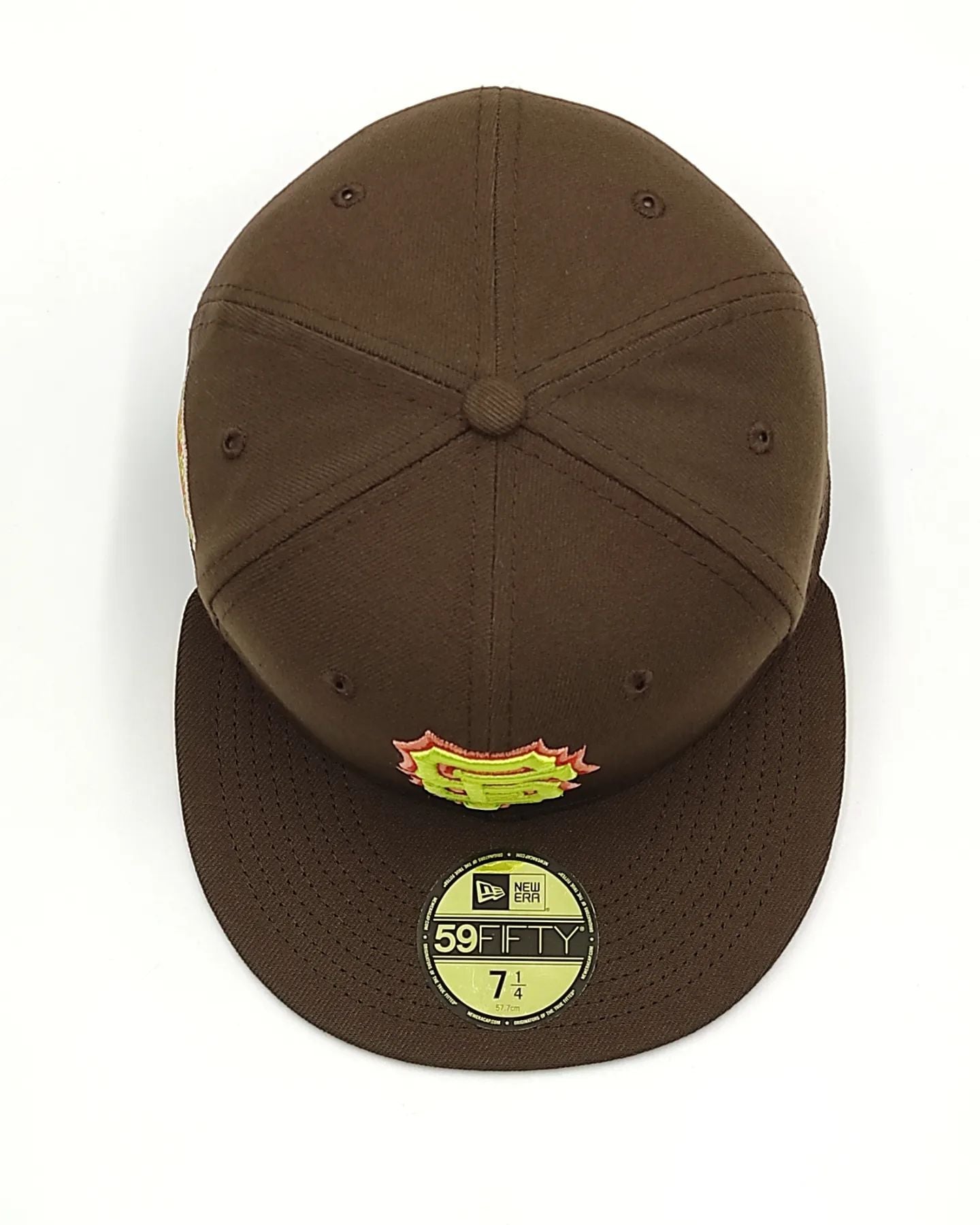 Exclusiva New Era 59Fifty Parks The Woods San Francisco Giants Battle of the Bay Patch Hat - Marron