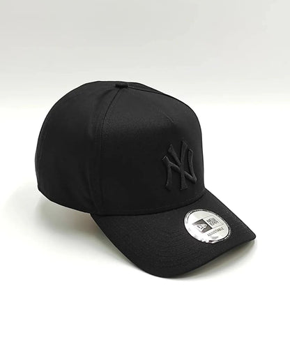 New Era New York Yankees 9forty Aframe black & black