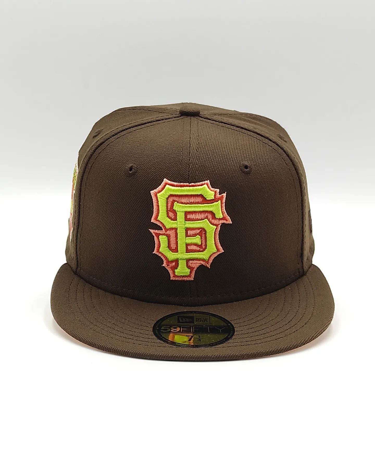Exclusiva New Era 59Fifty Parks The Woods San Francisco Giants Battle of the Bay Patch Hat - Marron