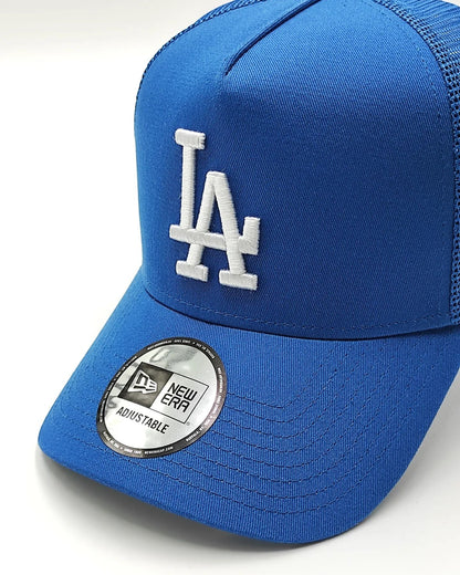 New Era Los Angeles Dodgers Med Blue Trucker