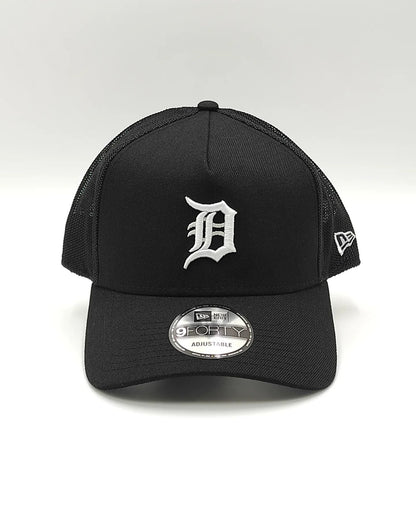 New Era Tigres de Detroit 9forty MLB Negro