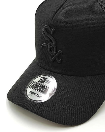 New Era Chicago White Sox 9Forty truck black on black