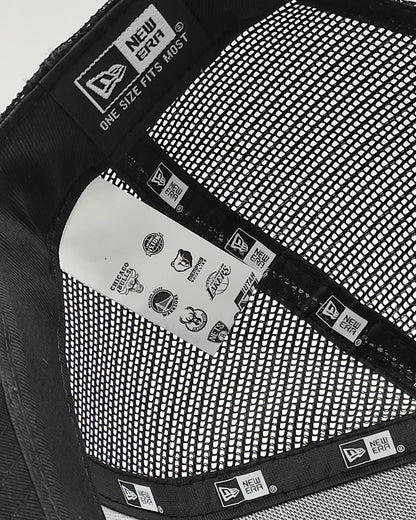 New Era ALL-OVER NBA trucker Black edition