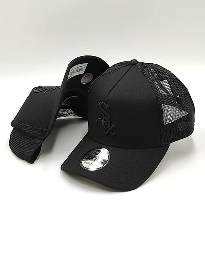 New Era Chicago White Sox 9Forty truck black on black