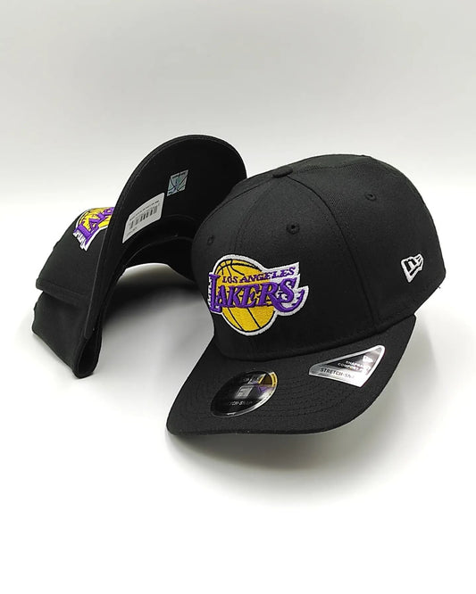 New Era Los Angeles Lakers 9fifty strech snapback Negra