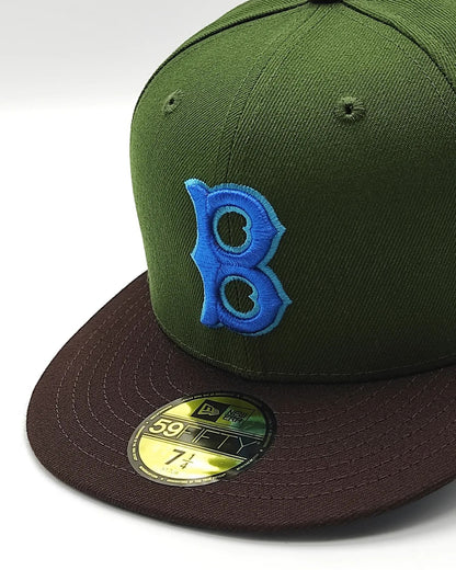 Exclusiva New Era 59fifty parks Boston red sox 1946 all Star Game patch hat Olive Brown
