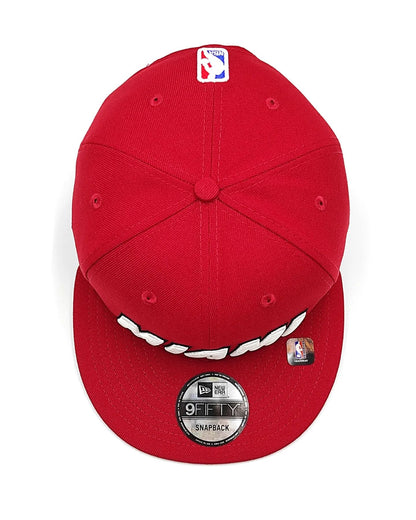 New Era Miami Heat 9Fifty snapback Rojo oscuro coleccion jersey