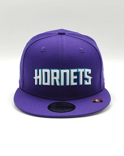 New Era Charlotte Hornets 9Fifty snapback Morada colección jersey