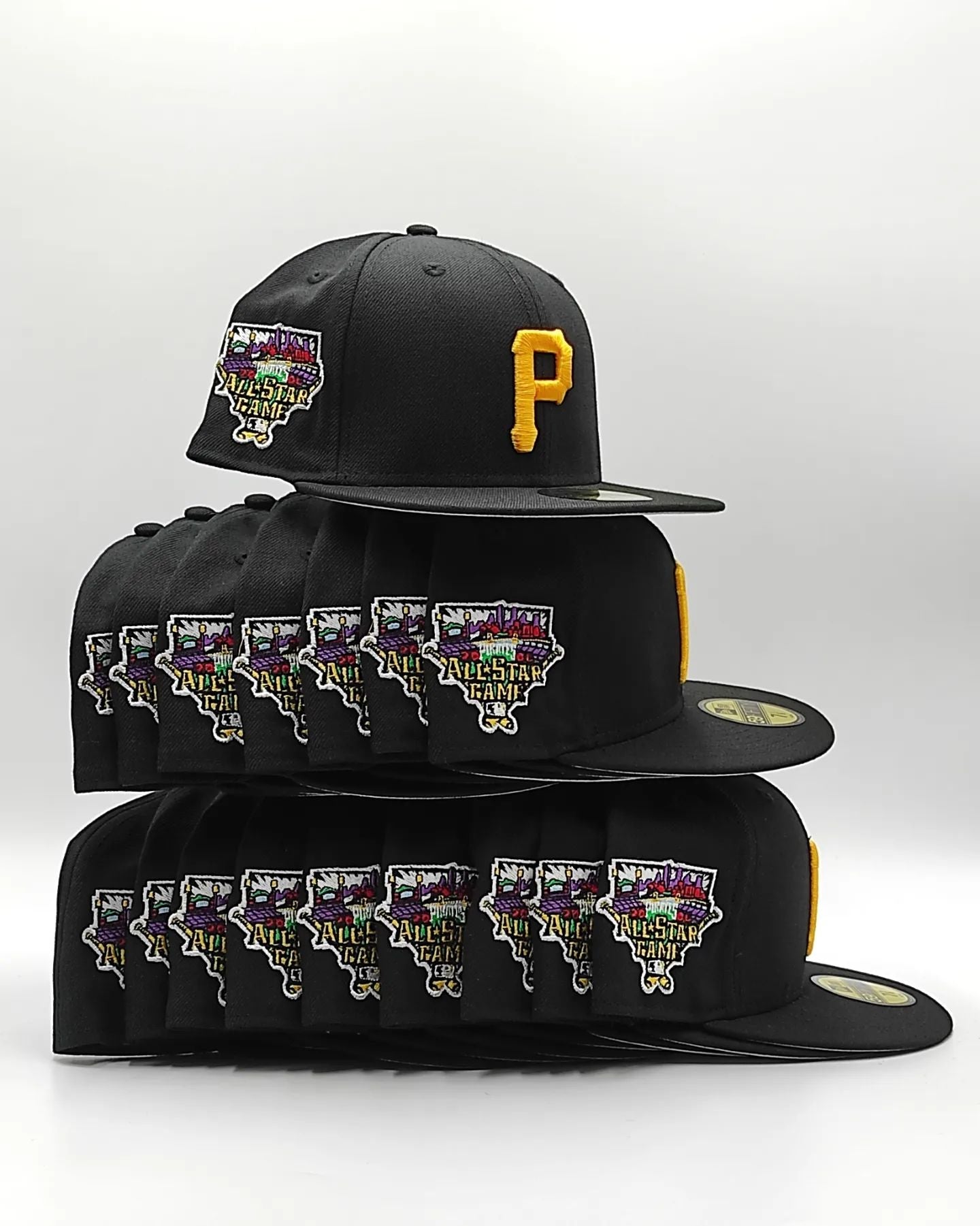 New Era New Pittsburgh Pirates Colec. Patch Up 59Fifty black