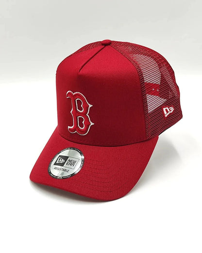 New Era Boston Red Sox league Essential trucker