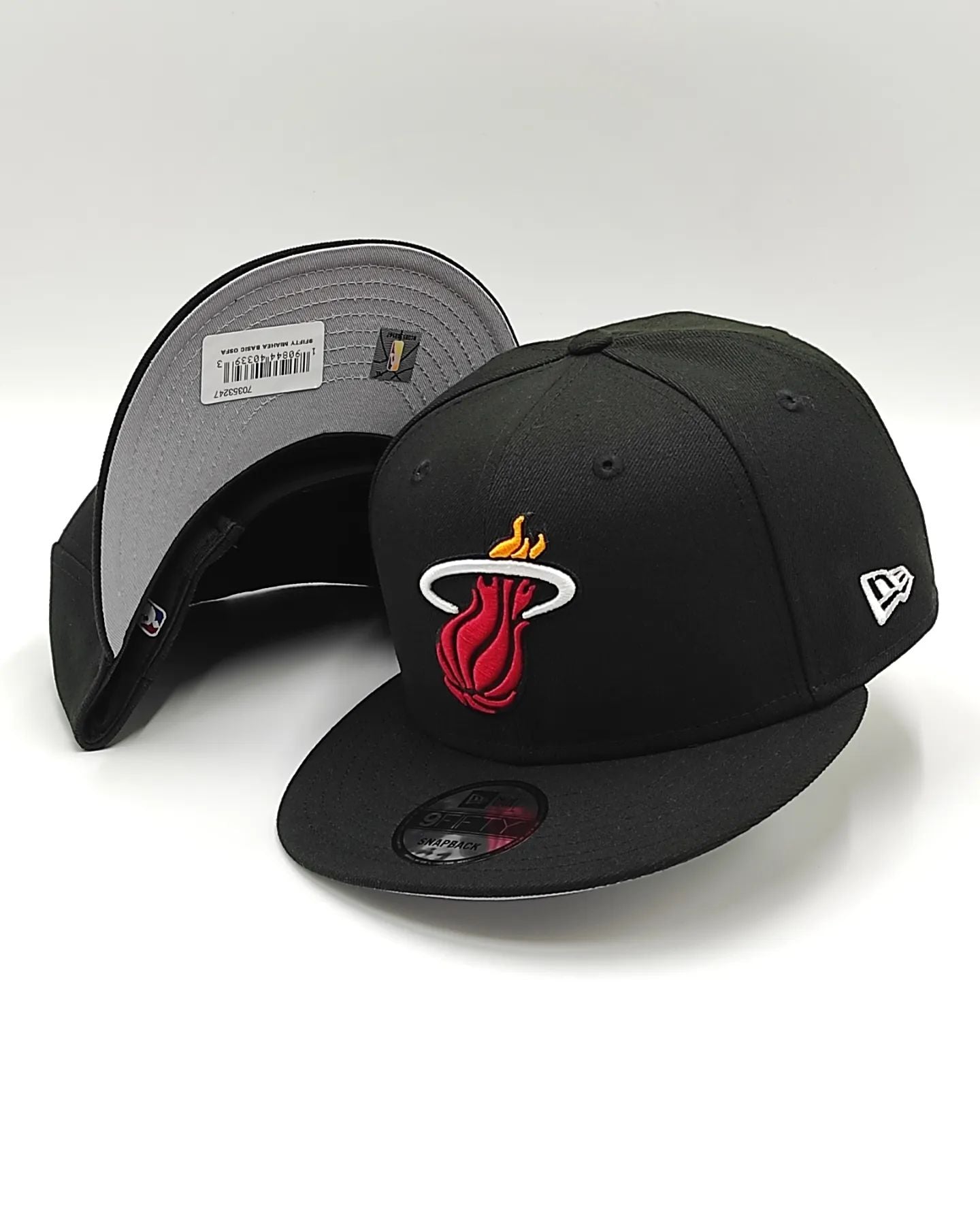 New Era Miami Heat 9fifty snapback negra