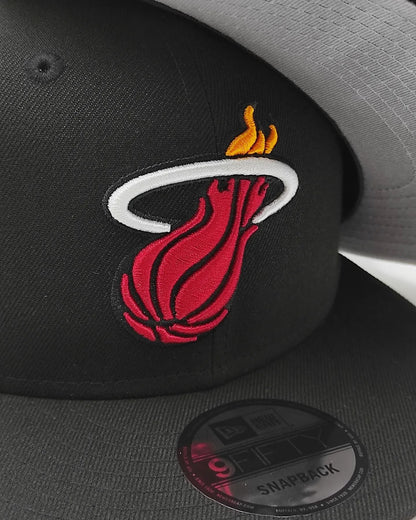 New Era Miami Heat 9fifty snapback negra
