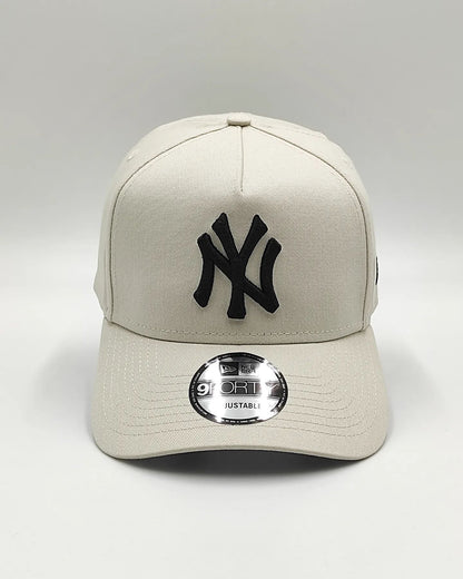 New Era New York Yankees 9Forty Aframe beige