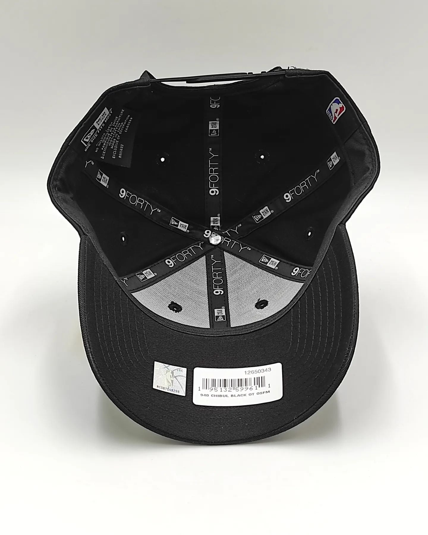 New era Chicago Bull 9Forty Black