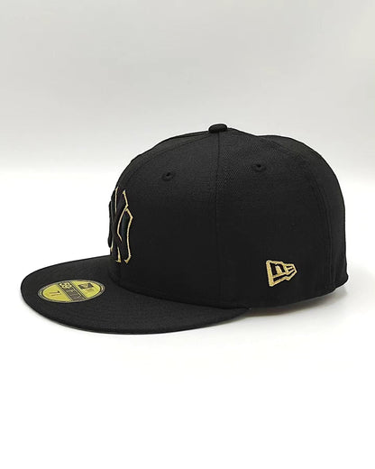 New Era New York Yankees 59Fifty metalicc accent