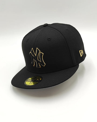 New Era New York Yankees 59Fifty metalicc accent